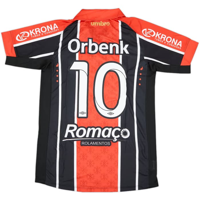 2015 Joinville Esporte Clube Home Shirt #10 (S)