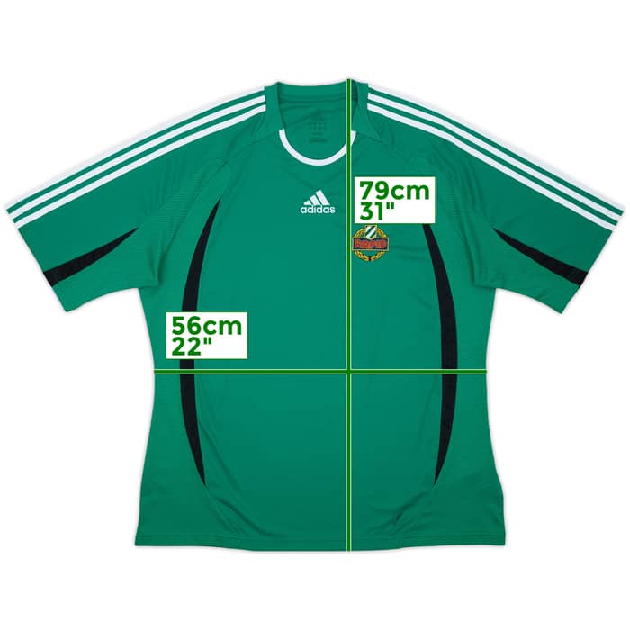 2009-10 Rapid Vienna adidas Training Shirt - 8/10 - (XL)