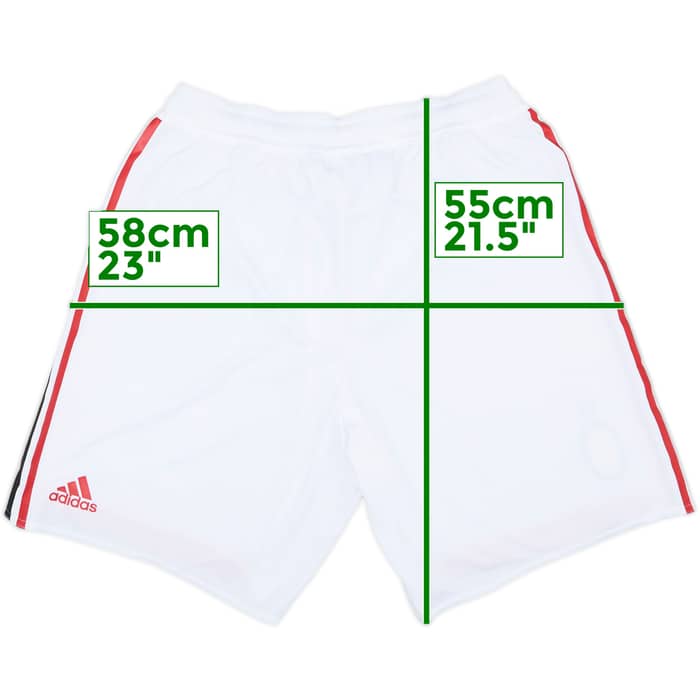 2009-10 AC Milan Player Issue Home Shorts #55 - 10/10 - (XL)