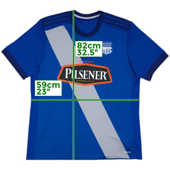 2017 Emelec Home Shirt - 9/10 - (XL)