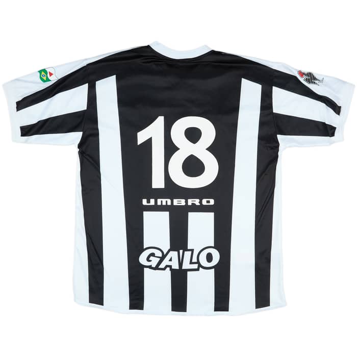 2002 Atletico Mineiro Home Shirt #18 - 9/10 - (XL)
