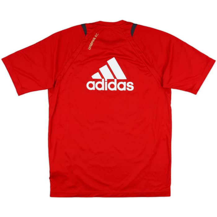2009-10 Liverpool adidas Player Issue Training Shirt #15 - 9/10 - (M)