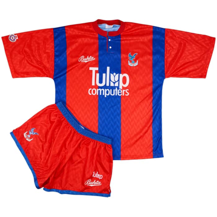 1991-92 Crystal Palace Match Issue Home Kit #3 (Sinnott)