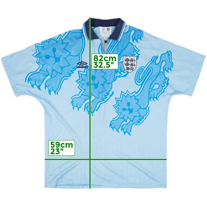 1992-93 England Third Shirt - 7/10 - (XL)