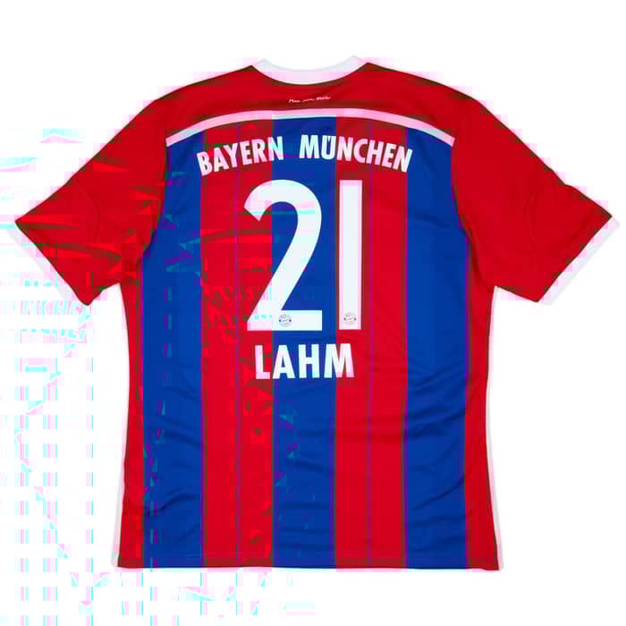 2014-15 Bayern Munich Home Shirt Lahm #21