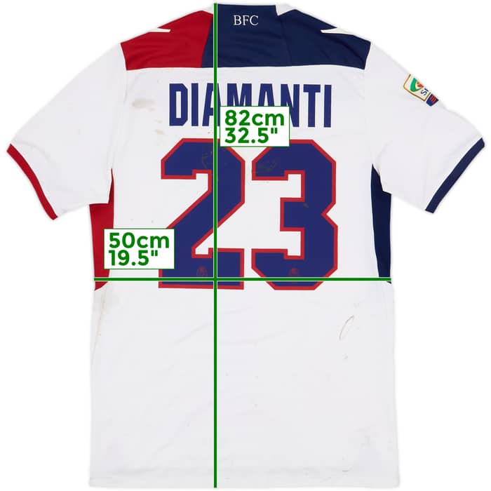 2012-13 Bologna Away Shirt Diamanti #23 - 4/10 - (XL)