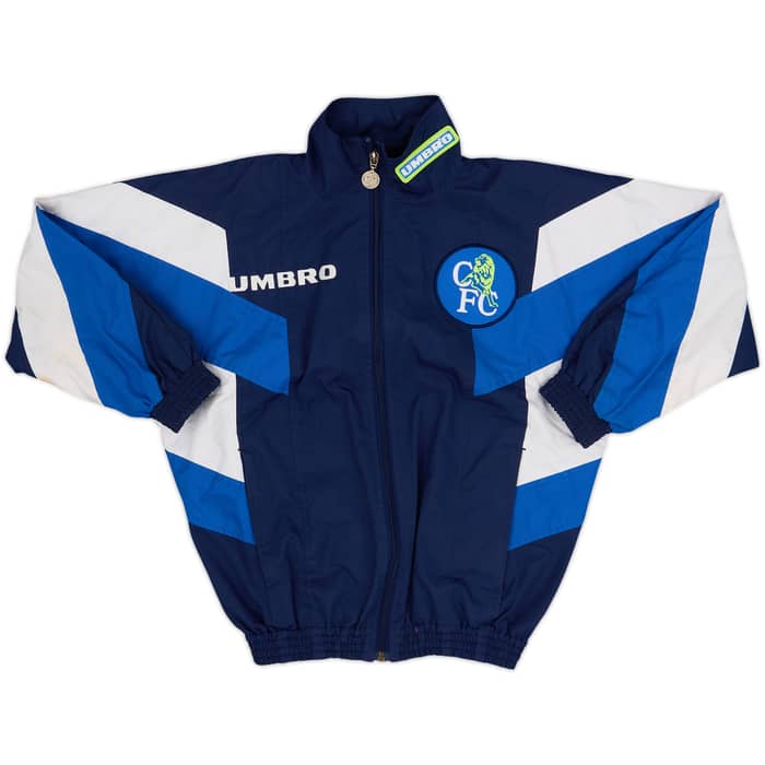 1997-99 Chelsea Umbro Tracksuit - 9/10 - (S.Boys)