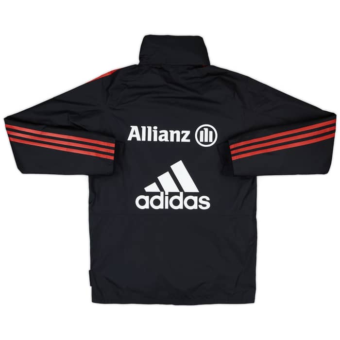 2021-22 Bayern Munich adidas Hooded Rain Jacket - 8/10 - (S)