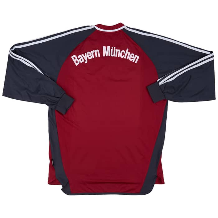 2002-03 Bayern Munich Signed Home L/S Shirt - 8/10 - (L)