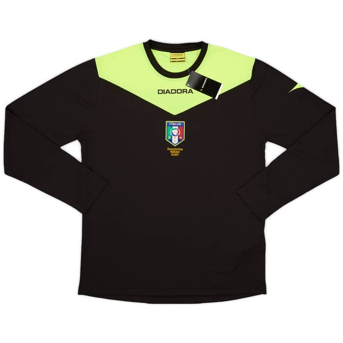 2015-16 Italy Diadora Referee Training L/S Shirt (S)