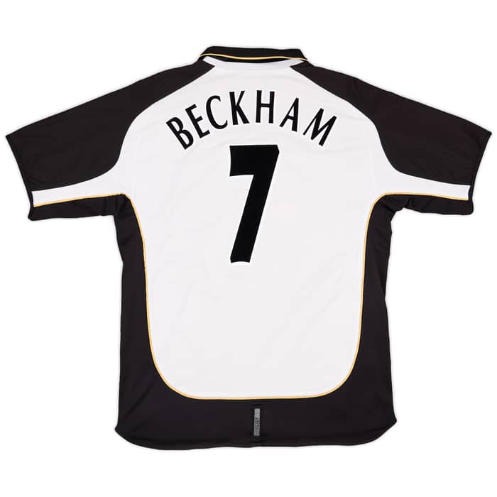 2001-02 Manchester United Centenary Away/Third Shirt Beckham #7 - 5/10 - (L)