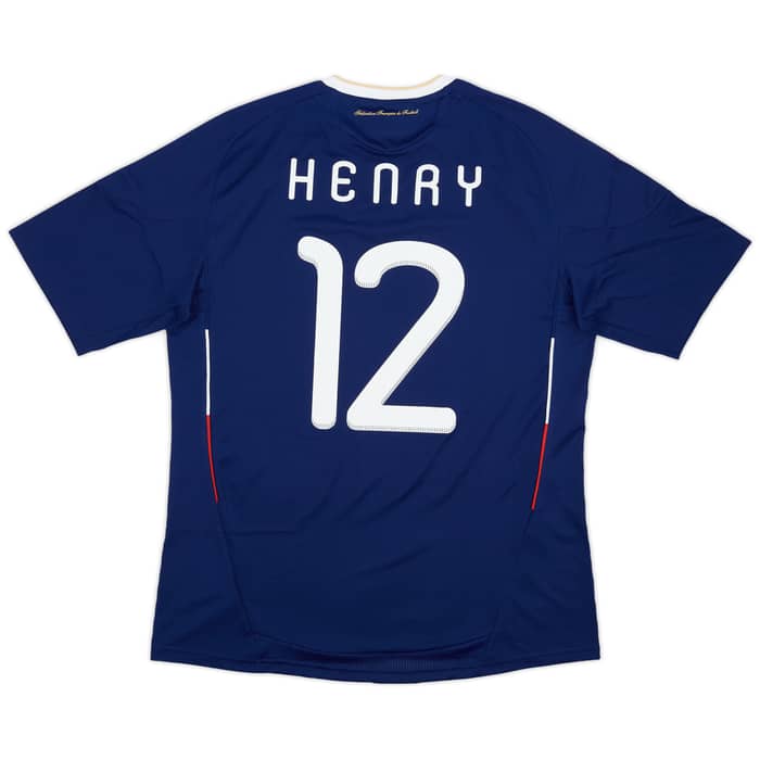 2009-10 France Home Shirt Henry #12 (L)