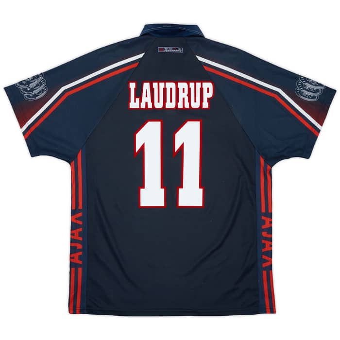 1997-98 Ajax Away Shirt Laudrup #11 - 9/10 - (L)