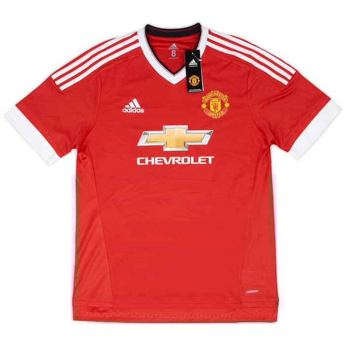 2015-16 Manchester United Player Issue Home Shirt Rooney #10 (L)