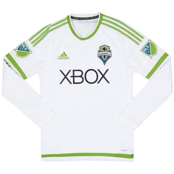 2015 Seattle Sounders Away L/S Shirt - 7/10 - (S)
