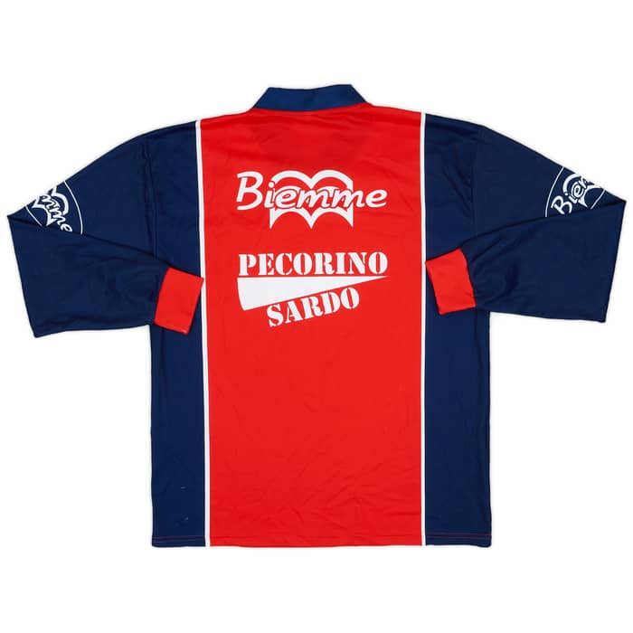1998-99 Cagliari Biemme Training L/S Shirt - 8/10 - (L)