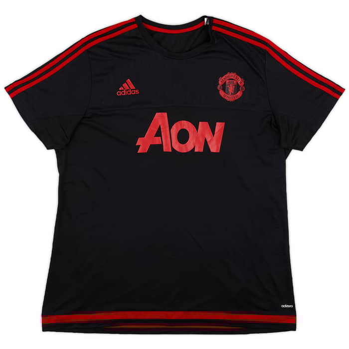 2015-16 Manchester United adidas Training Shirt - 9/10 - (XXL)