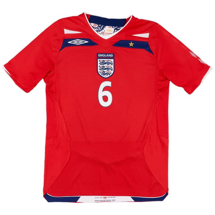 2008-10 England Away Shirt Terry #6 - 9/10 - (S)