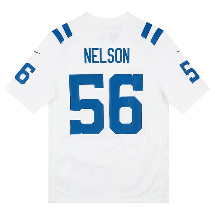 2018-22 Indianapolis Colts Nelson #56 Nike Game Jersey (Away) S - W/Tags