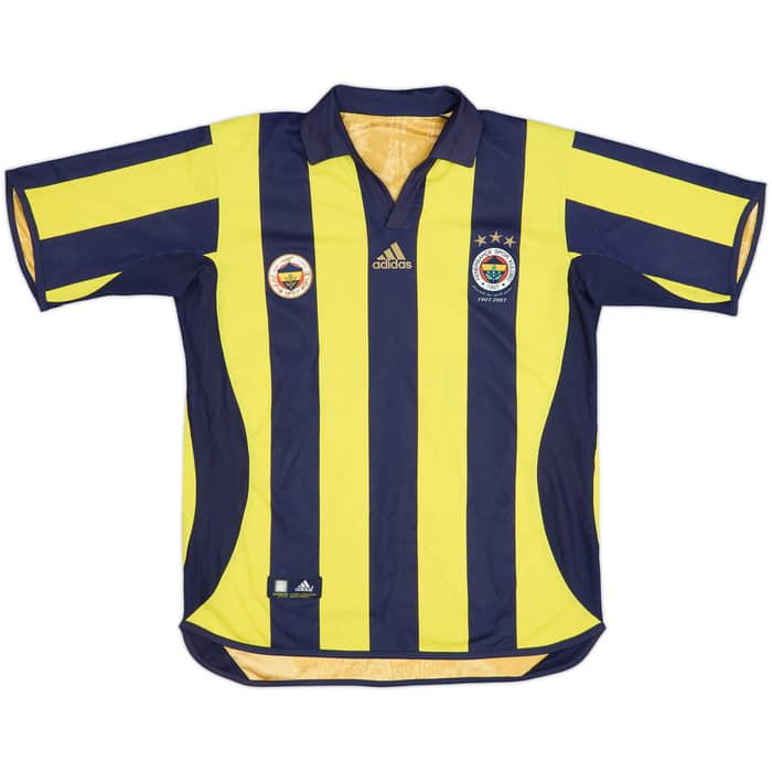 Camiseta Centenario de local/visitante del Fenerbahce 2006-07 - 5/10 - (XL)