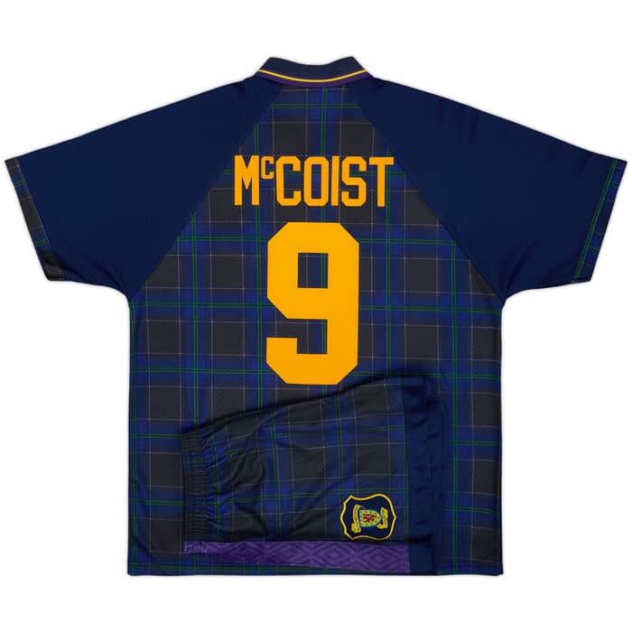 1994-96 Scotland Home Shirt & Shorts McCoist #9 - 9/10 - (XL)