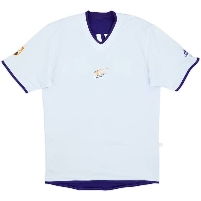 Camiseta de la tercera equipación del Real Madrid 2001 Raul #7 - 8/10 - (S)