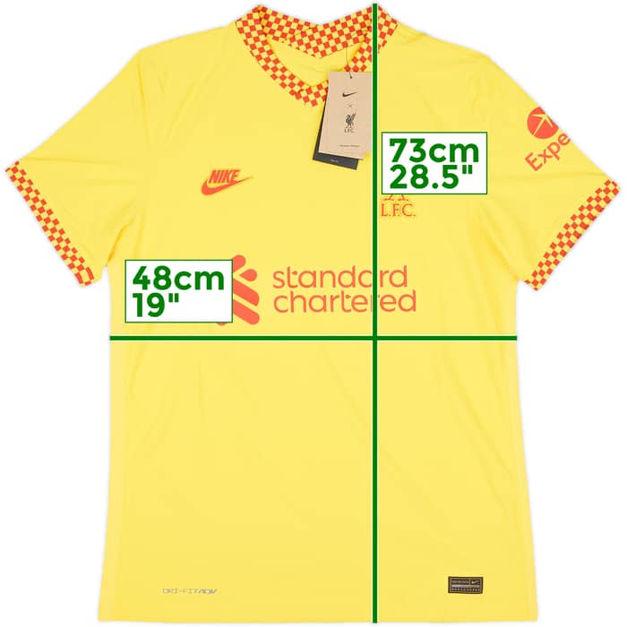 2021-22 Liverpool Authentic Third Shirt M.Salah #11 (M)