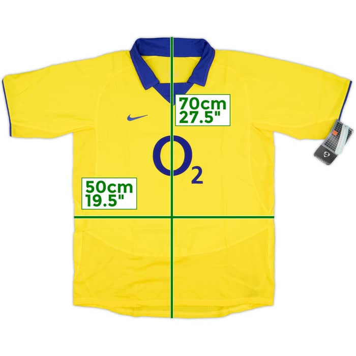 2003-05 Arsenal Away Shirt (XL.Boys)