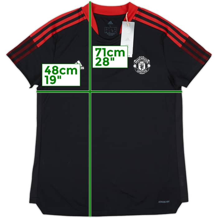 2021-22 Manchester United adidas Training Shirt (Women's L)