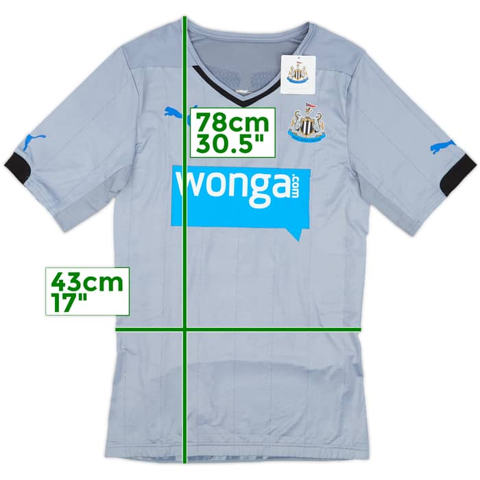 2014-15 Newcastle Player Issue ACTV Fit Away Shirt Jonas #18 (XL)