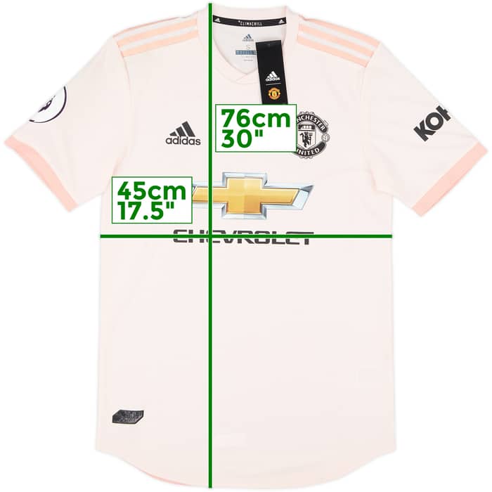 2018-19 Manchester United Authentic Away Shirt Lukaku #9 (S)