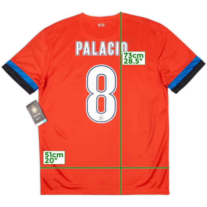 2012-13 Inter Milan Away Shirt Palacio #8 (L)
