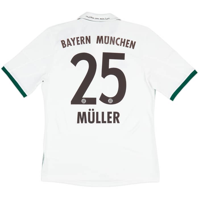 2013-14 Bayern Munich Away Shirt Muller #25 (M)