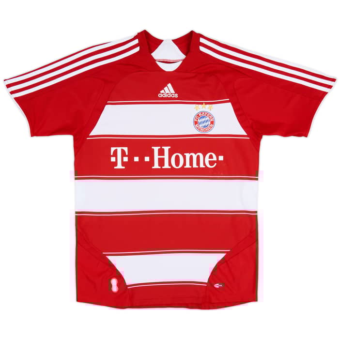 2007-08 Bayern Munich Home Shirt Ribery #7 - 7/10 - (XL.Boys)