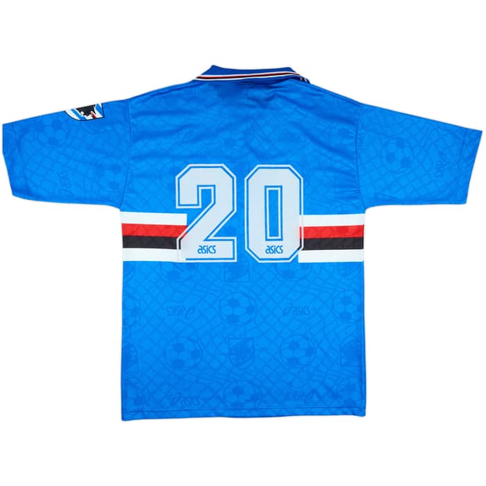 1994-95 Sampdoria Home Shirt #20 - 8/10 - (XXL)