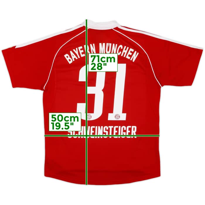 2005-06 Bayern Munich Home Shirt Schweinsteiger #31 - 8/10 - (XL.Boys)