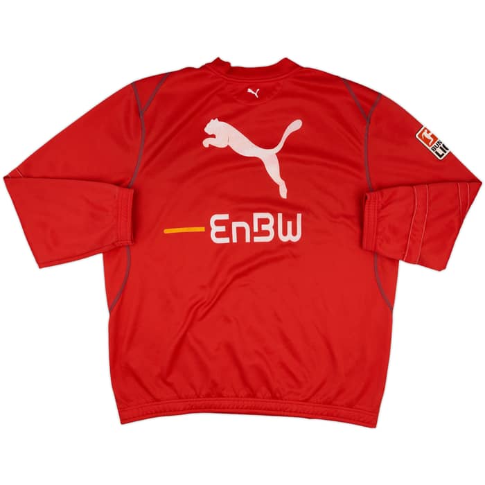 2007-08 Stuttgart Signed Puma Player Issue Sweat Top #40 (Schuster)