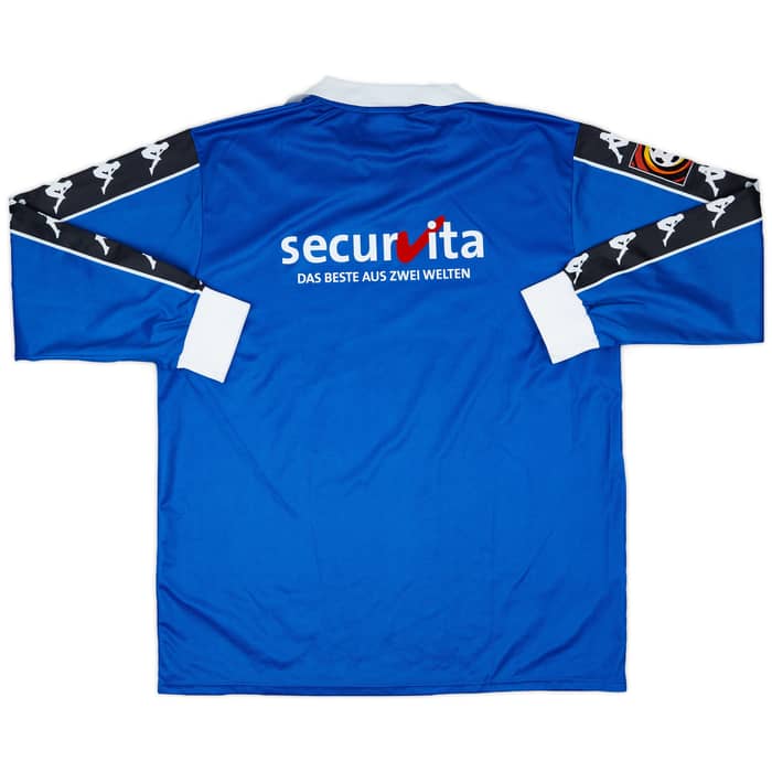 2001-02 St. Pauli Player Issue Kappa Training L/S Shirt #20 (Henzler)