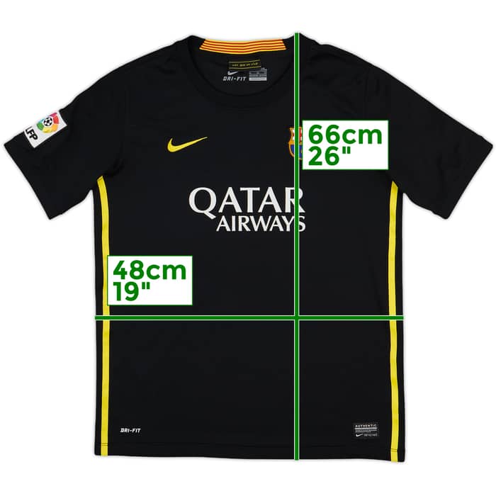 2013-14 Barcelona Third Shirt - 7/10 - (XL.Boys)
