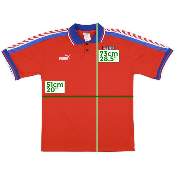 1996-98 Czech Republic Home Shirt - 9/10 - (M)
