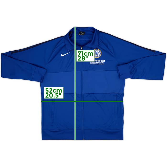 2021 Chelsea Staff Issue UEFA Champions League Final Track Top
