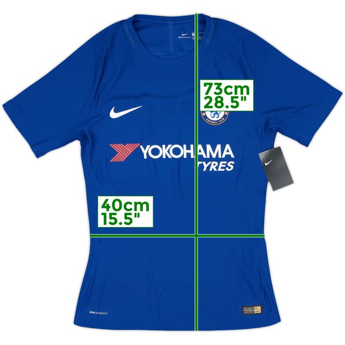 2017-18 Chelsea Player Issue Home Shirt Willian #22 (S)