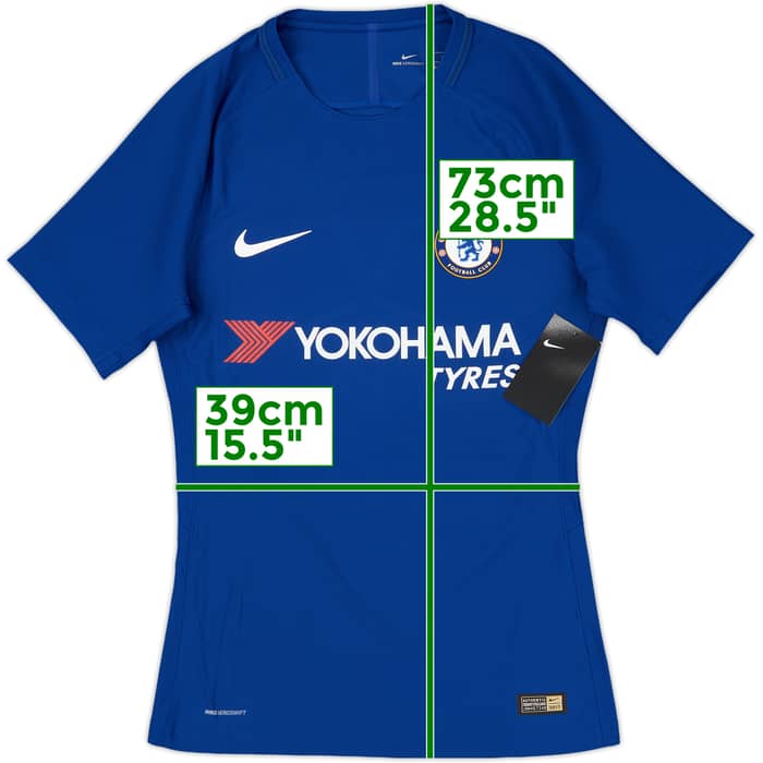2017-18 Chelsea Player Issue Home Shirt Willian #22 (S)