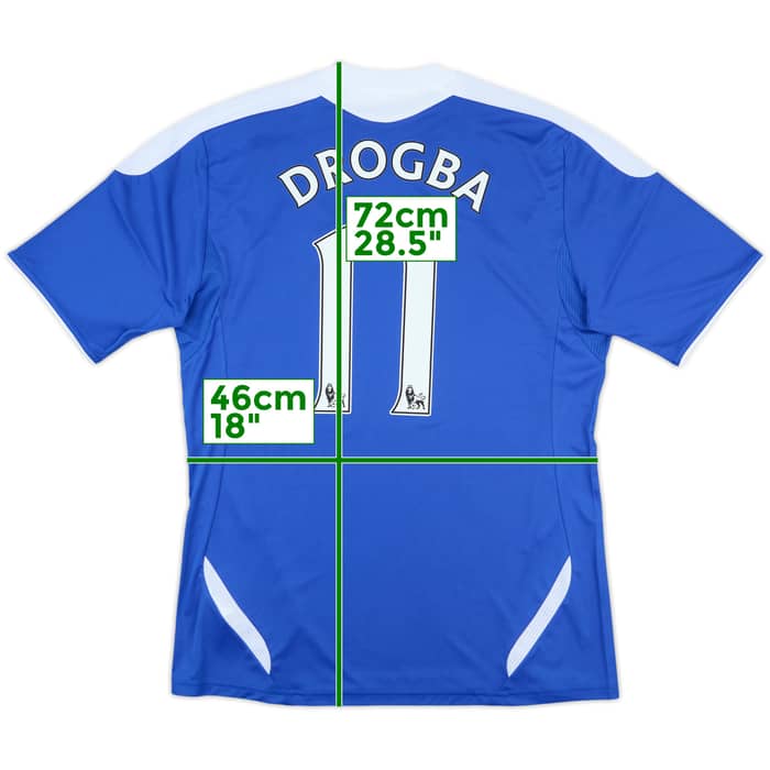 2011-12 Chelsea Prototype Home Shirt Drogba #11 - 10/10 - (M)