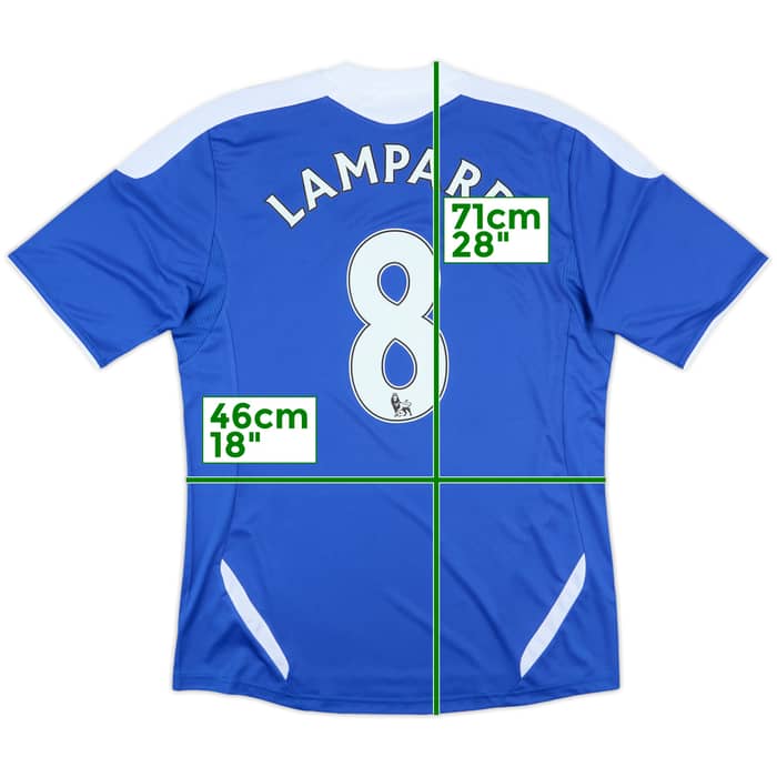 2011-12 Chelsea Prototype Home Shirt Lampard #8 - 10/10 - (M)