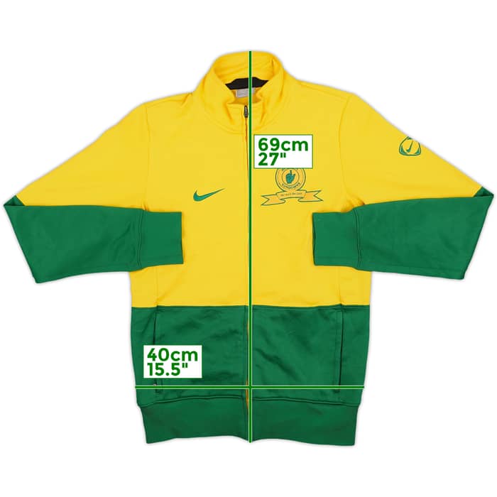 2009-10 Mamelodi Sundowns Nike Track Jacket - 8/10 - (S)