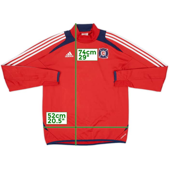 2012 Chicago Fire adidas Formotion Sweat Top - 7/10 - (M/L)