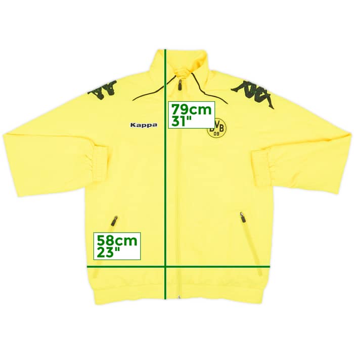 2010-11 Borussia Dortmund Kappa Track Jacket - 5/10 - (L)