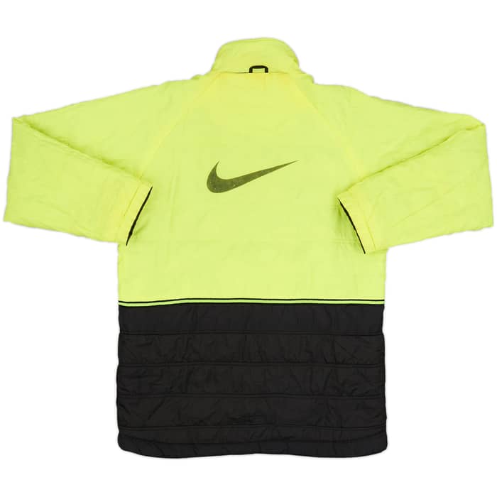 1997-98 Borussia Dortmund Nike Reversible Padded Bench Coat - 8/10 - (S)