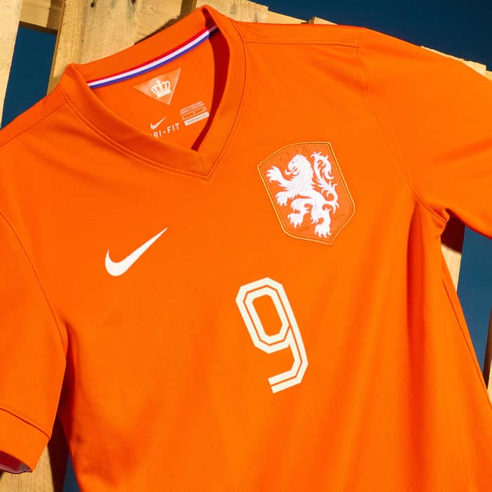 2014-15 Netherlands Home Shirt V.Persie #9 - 8/10 - (S)